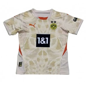 Borussia Dortmund Brankářské Domácí Dres 2024-25 Krátký Rukáv